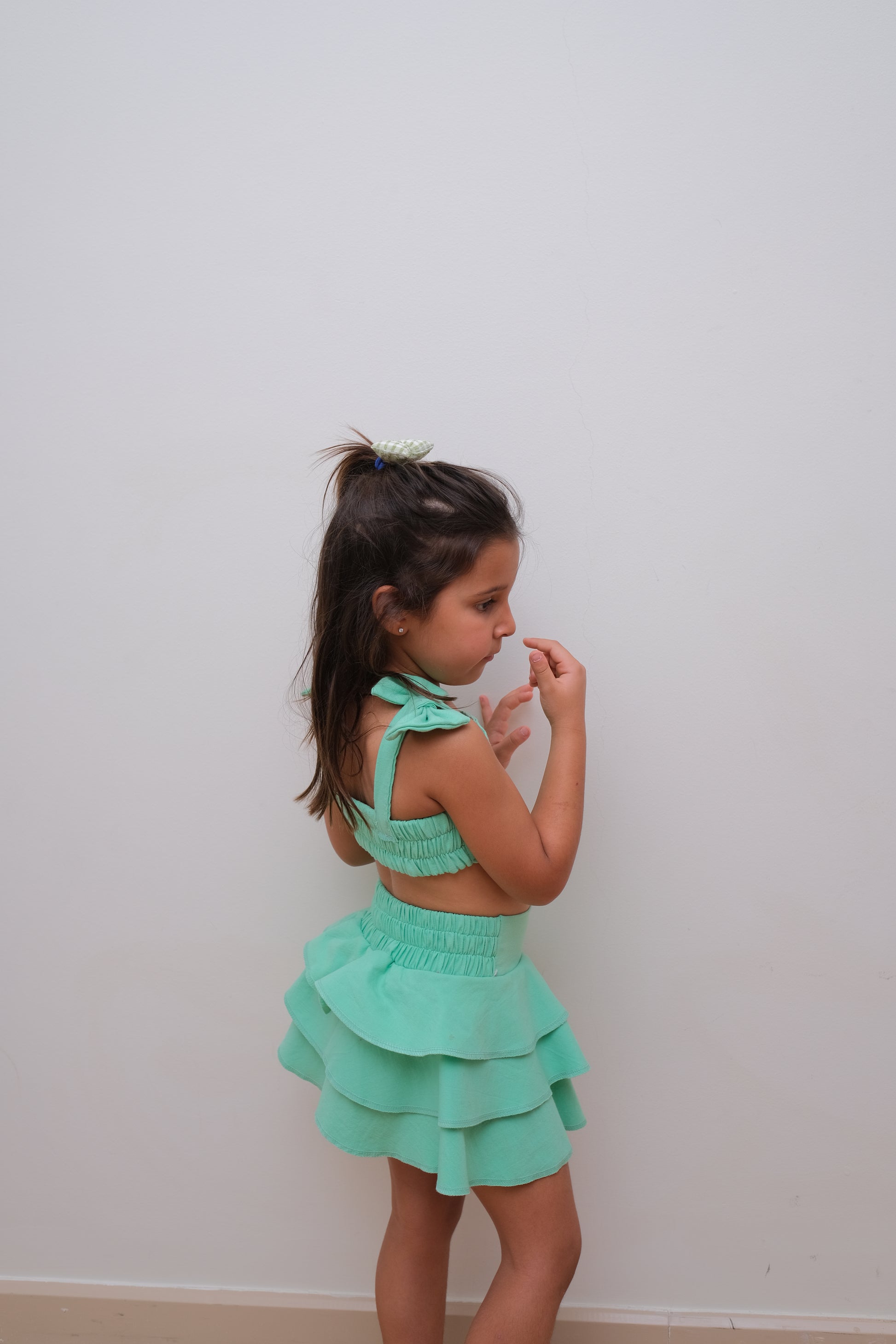 "Bloomette Set" Aqua Mint Set for girls.