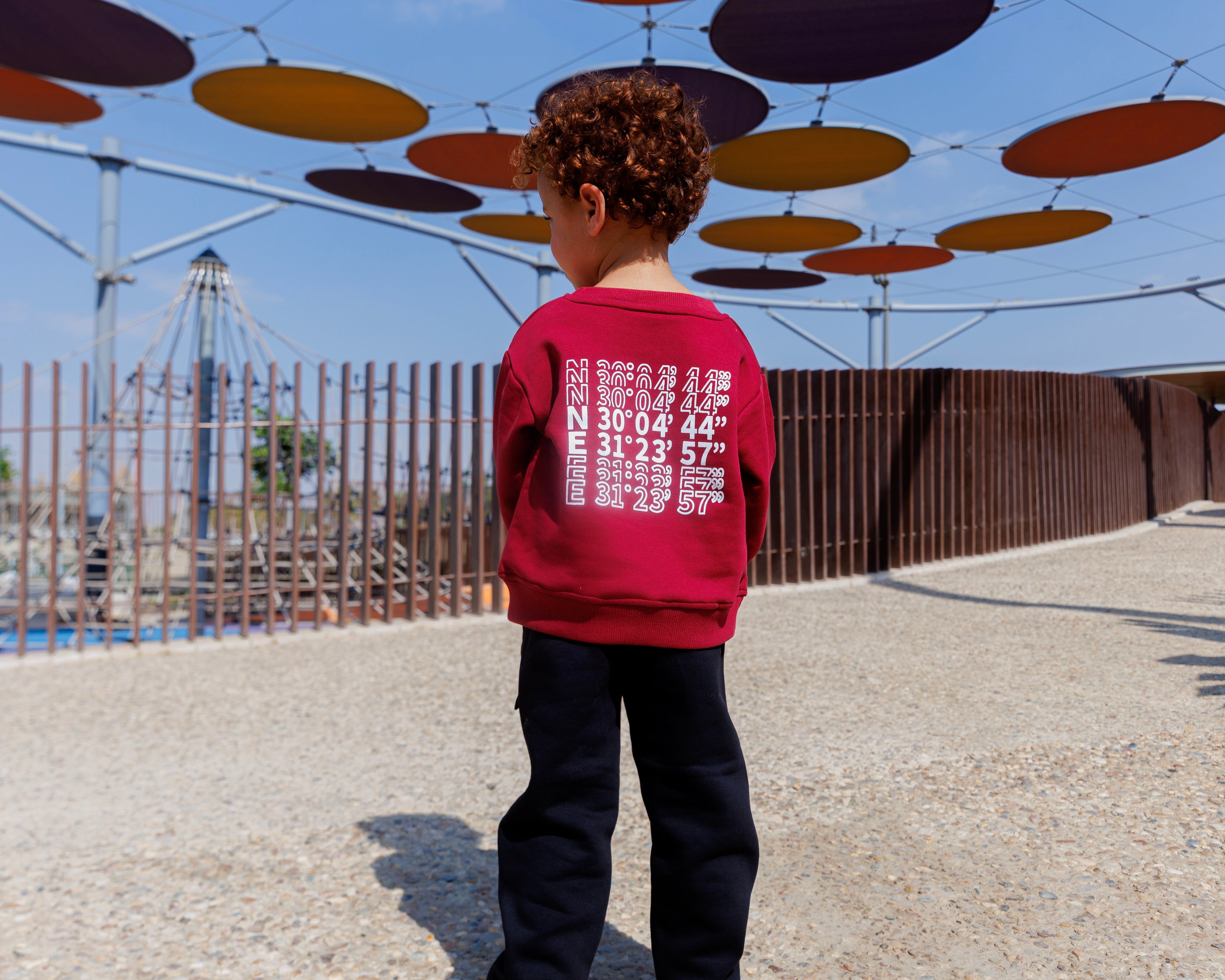 Red&Black “Cairo-Coordinates” Set - HOPI