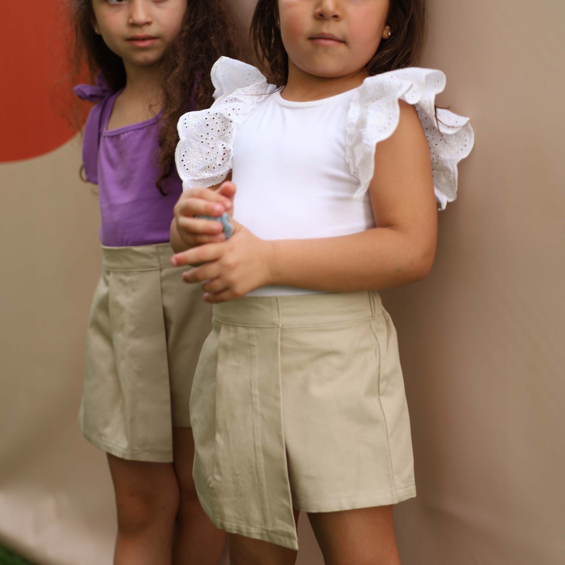 "Beige Skort" - HOPI