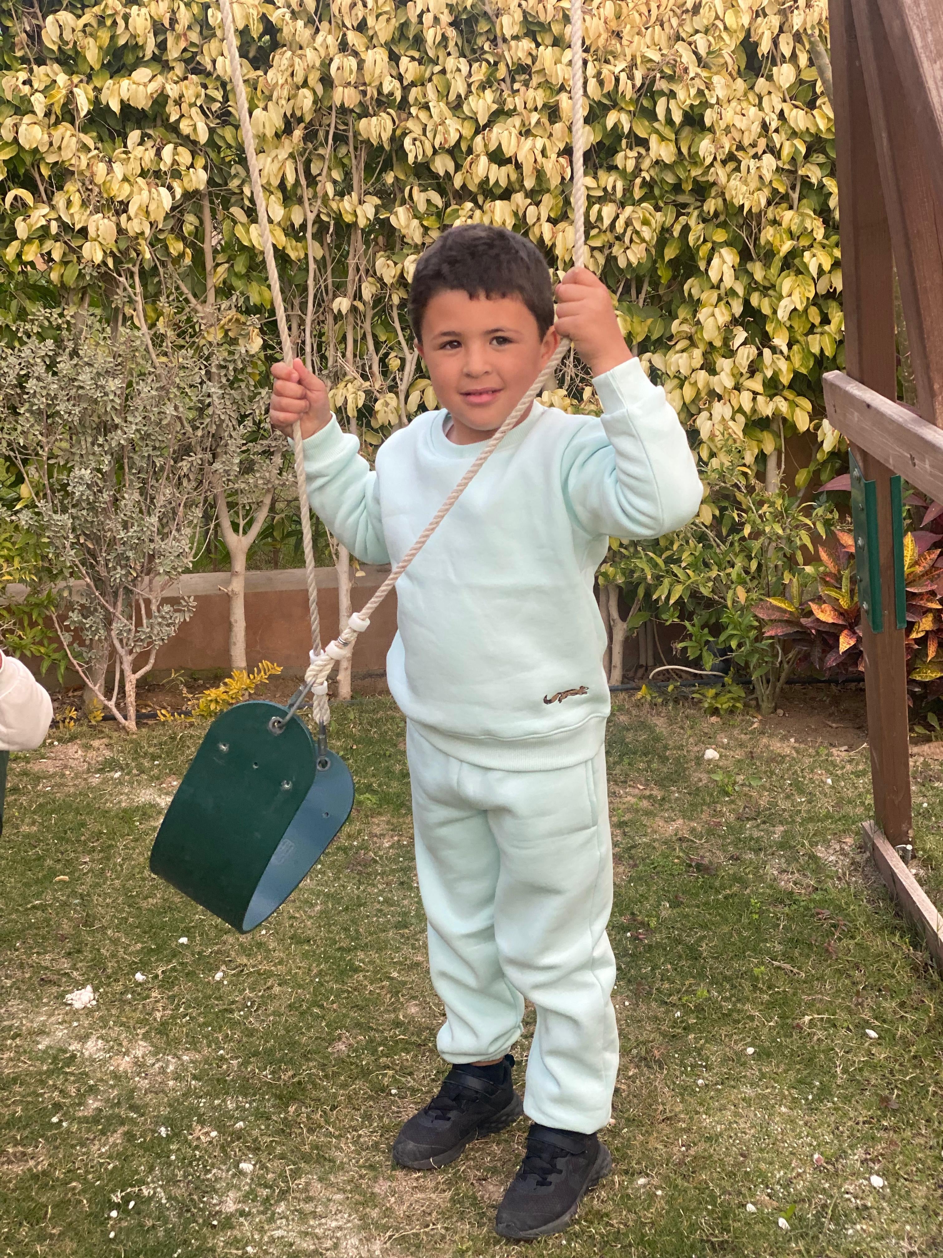 Mint "Embroidered Unisex" Set - HOPI