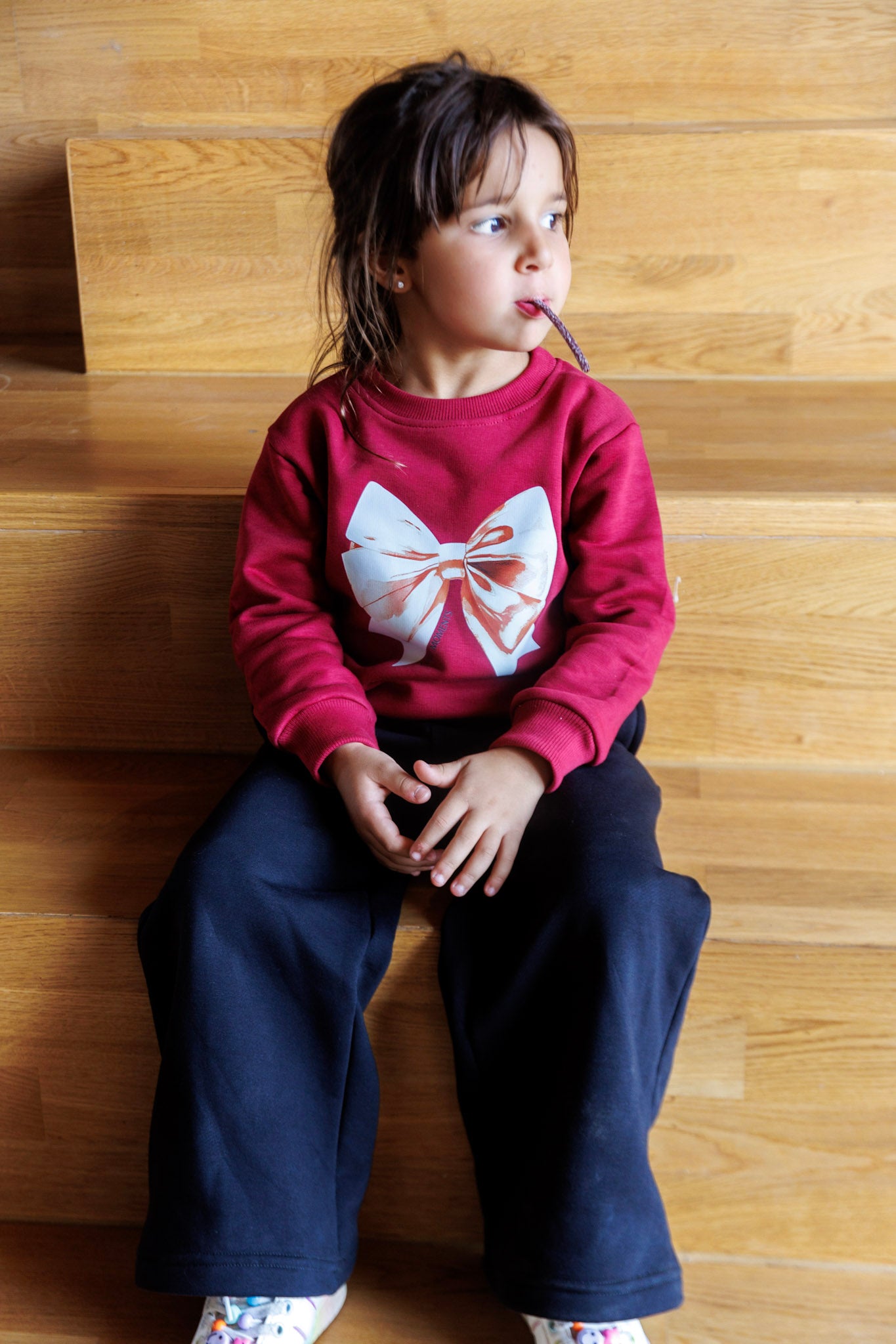 Black & Red “Bow-Lovely Moments” Set - HOPI