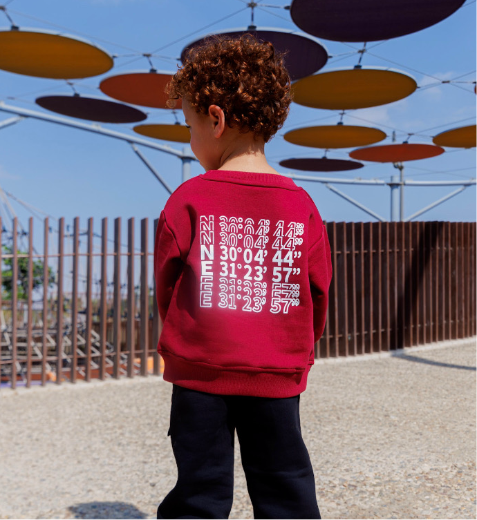 Red&Black “Cairo-Coordinates” Set - HOPI