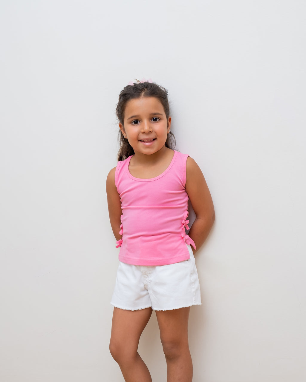 "Pink Bow Top"