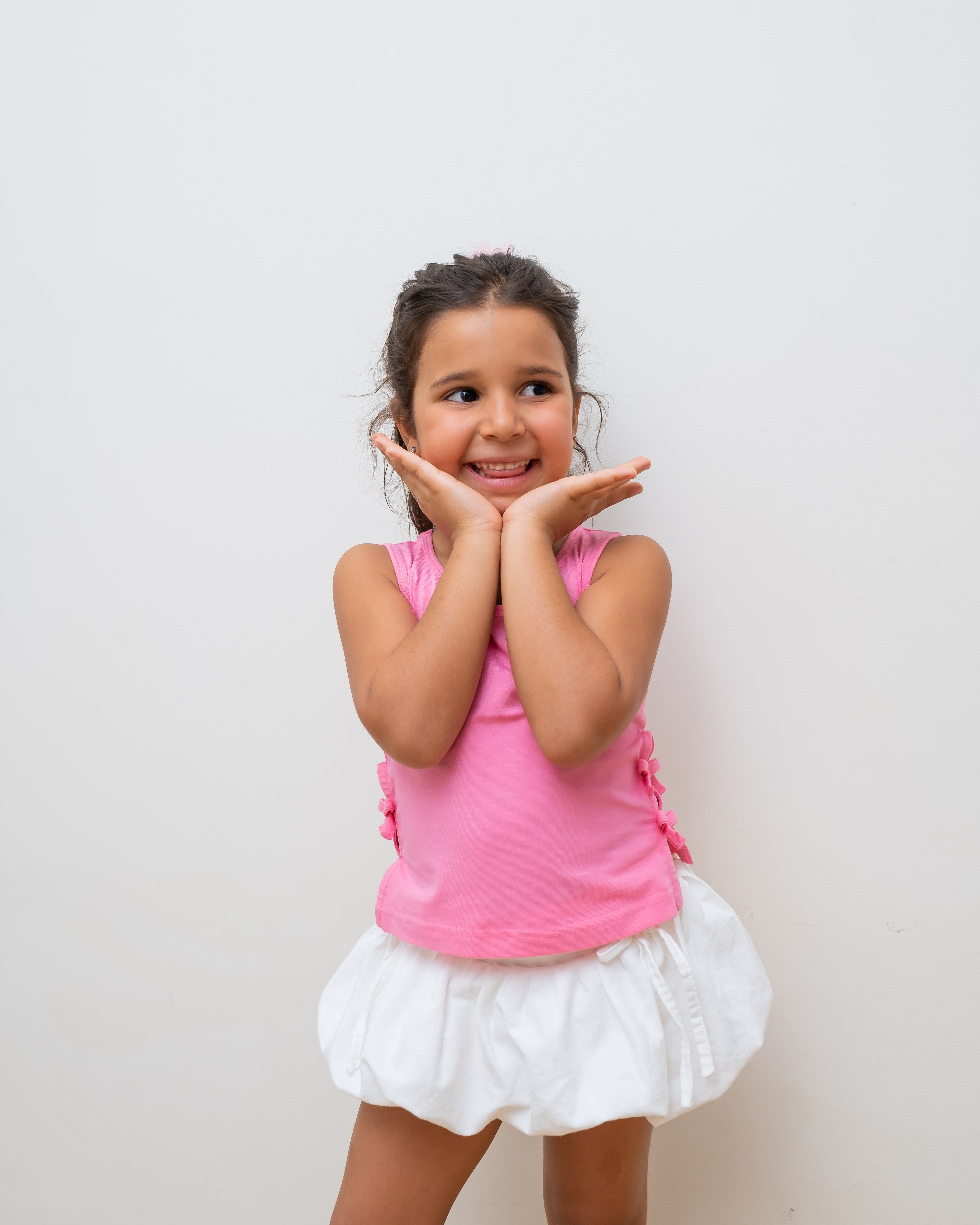 "Pink Bow Top" - HOPI