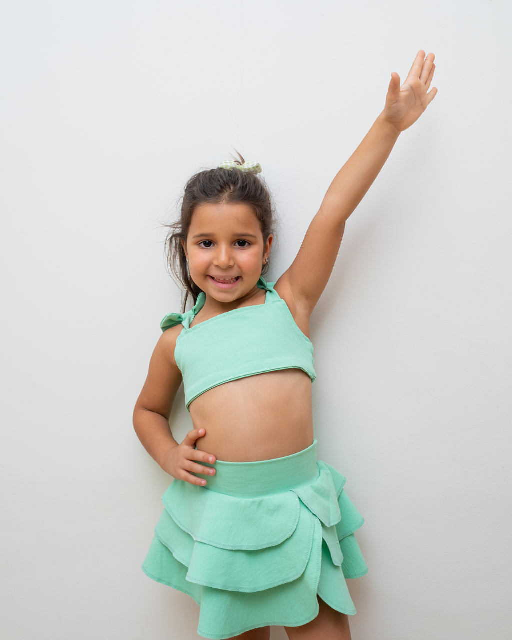 "Bloomette Set" Aqua Mint Set for girls.