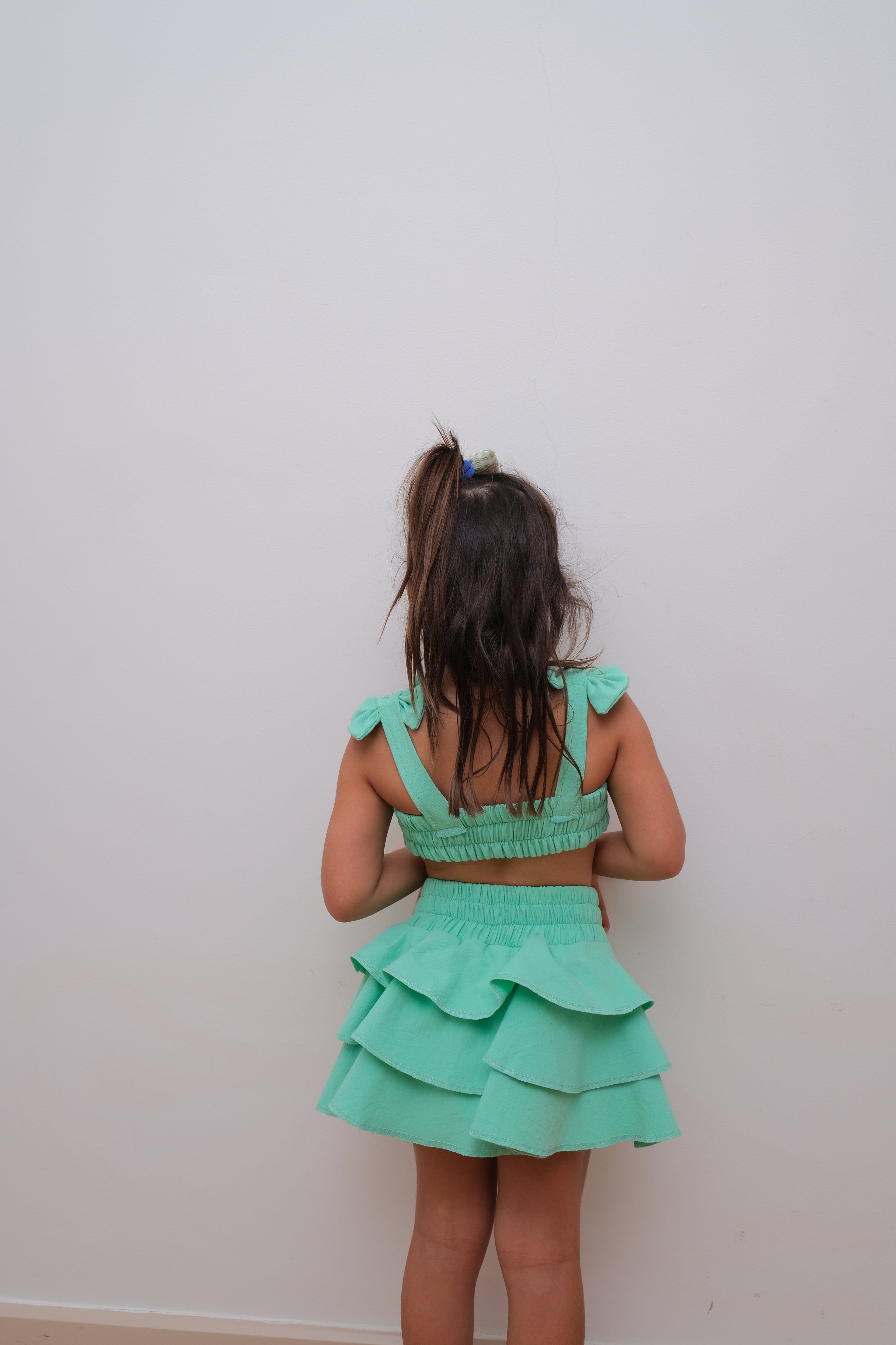 "Bloomette Set" Aqua Mint Set for girls. - HOPI