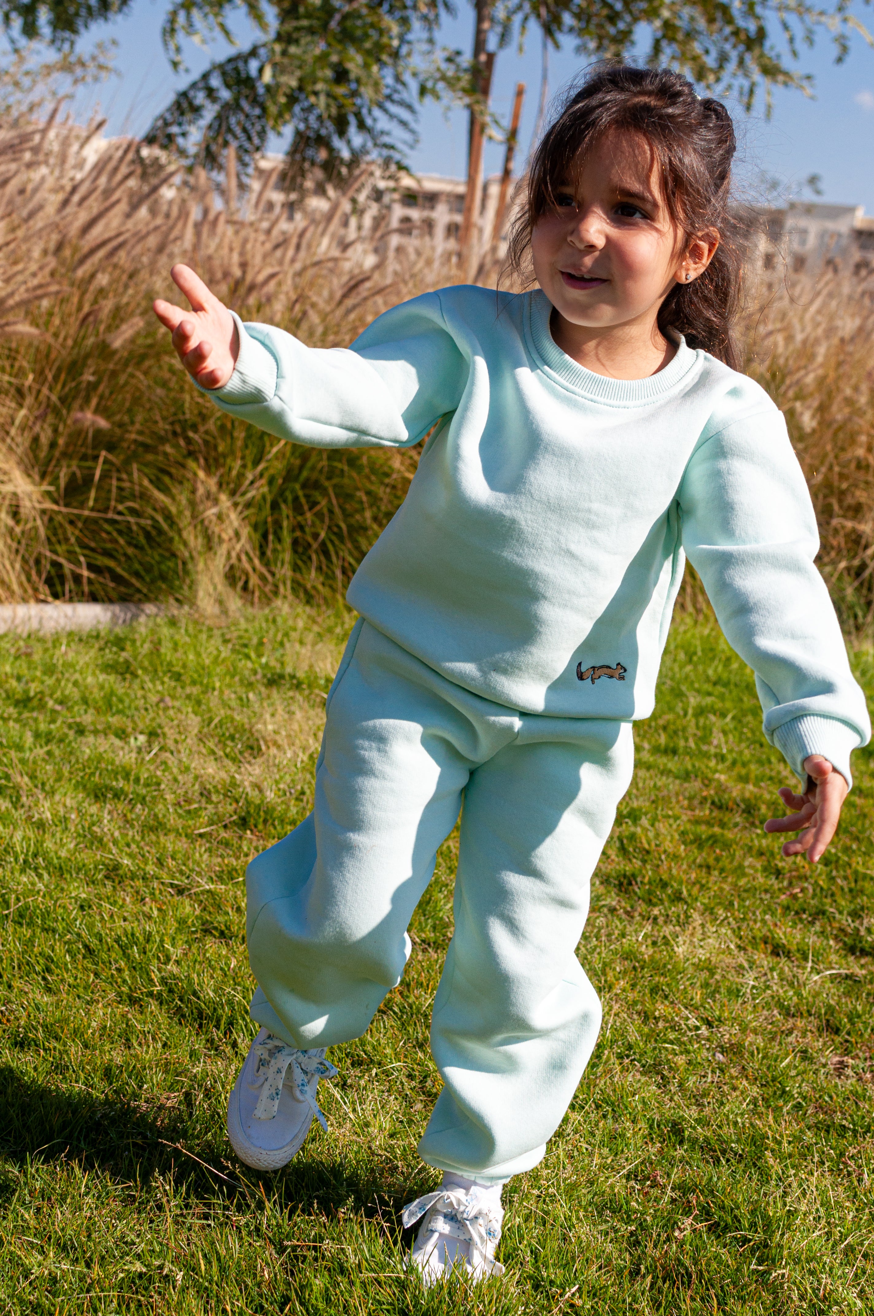 Mint "Embroidered Unisex" Set - HOPI