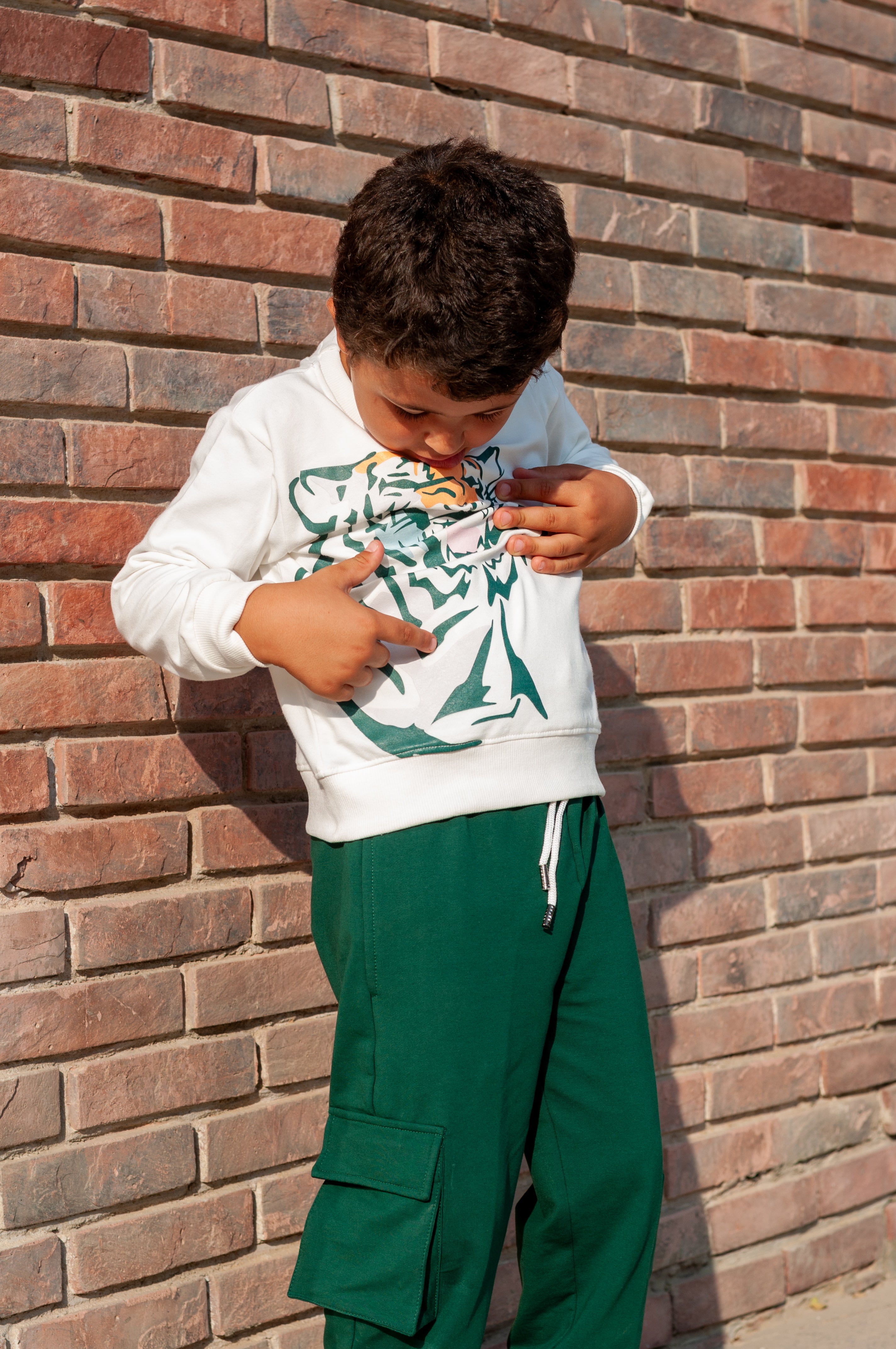 Wild Tiger- Crew Neck - HOPI