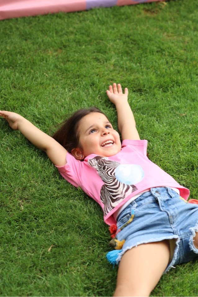 "Cropped Zebra T-shirt" - HOPI