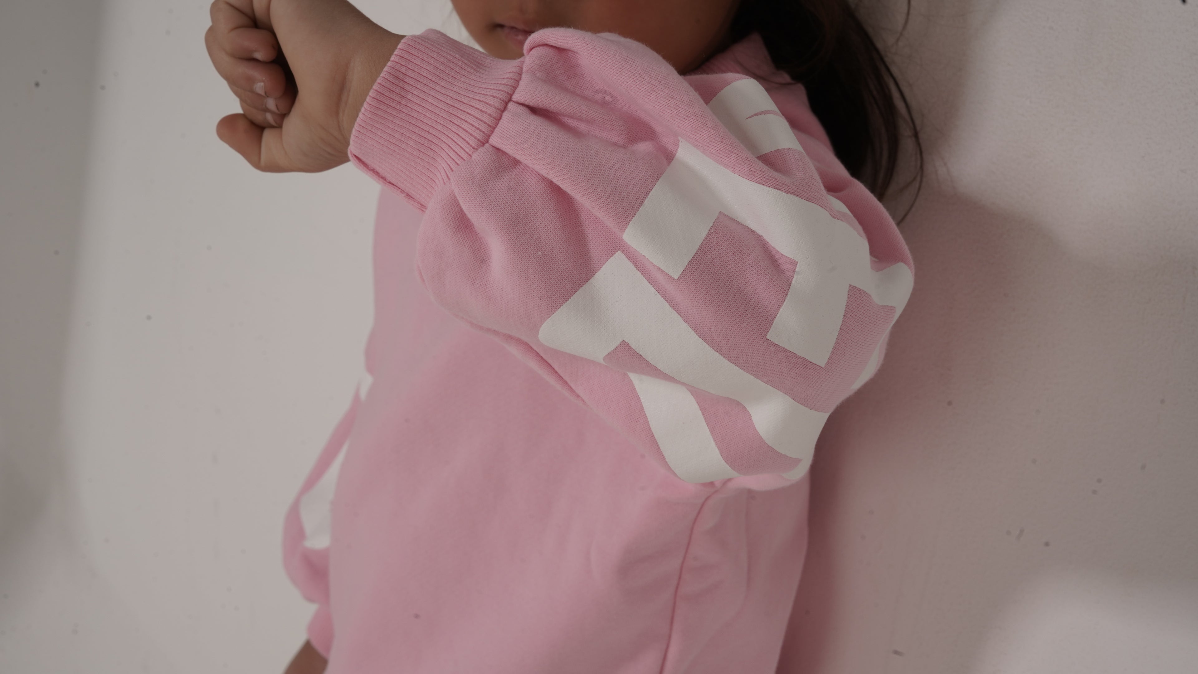 Grey&Pink “Kind, Loved” Set - HOPI