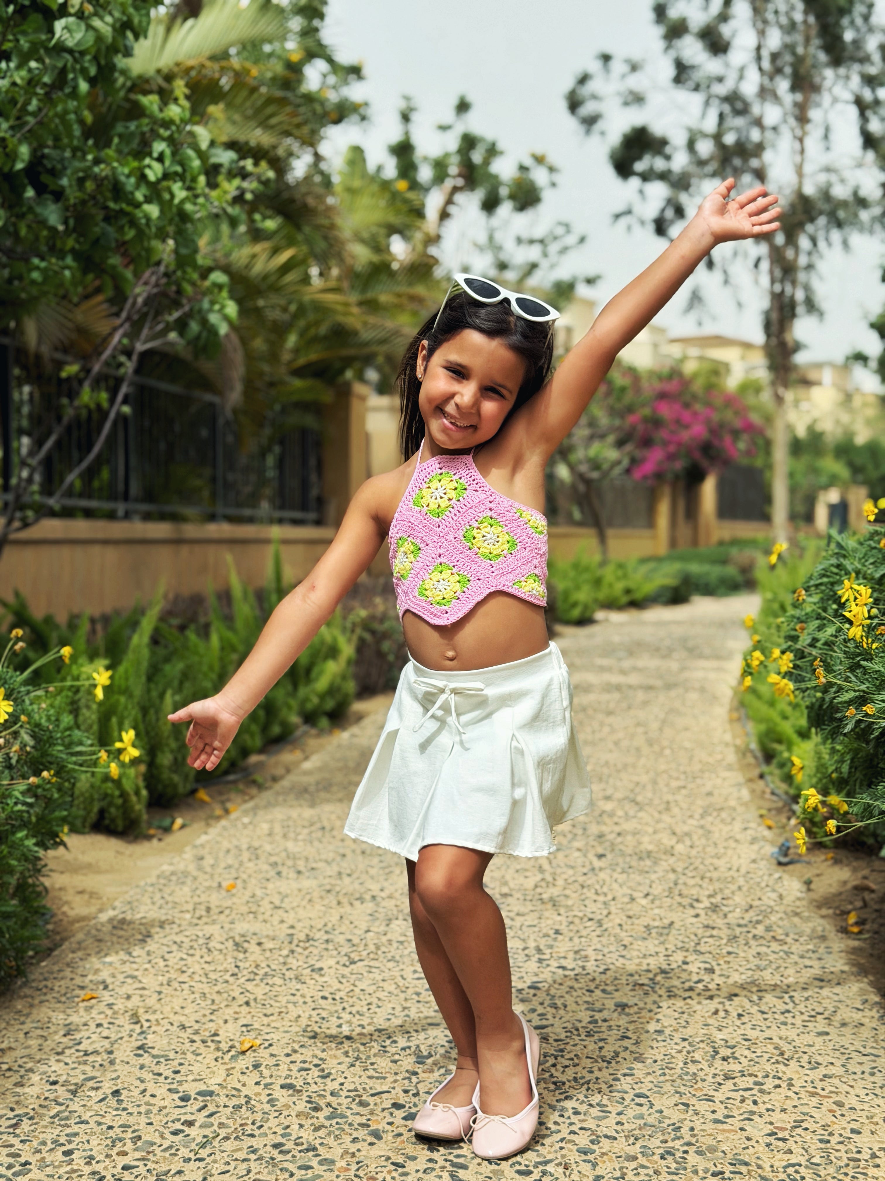 "Luna Bow Skirt"